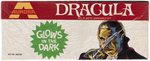 AURORA DRACULA GLOW FACTORY-SEALED BOXED MODEL KIT (1969 ISSUE).