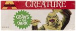 AURORA CREATURE FROM THE BLACK LAGOON GLOW FACTORY-SEALED BOXED MODEL KIT (1969 ISSUE).