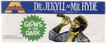 AURORA DR. JEKYLL AS MR. HYDE GLOW FACTORY-SEALED BOXED MODEL KIT (DARK PURPLE BOX VARIETY).