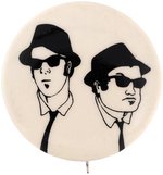 BLUES BROTHERS ORIGINAL ART LOGO BY MARY WILSHIRE ON VELLUM.