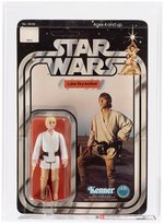 STAR WARS (1978) - LUKE SKYWALKER 12 BACK-A AFA 85 NM+ (BLONDE HAIR).