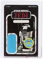 STAR WARS: REVENGE OF THE JEDI (1983) - R2-D2 PROOF CARD AFA 80 NM (BLANK NAME).