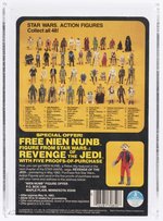 STAR WARS: REVENGE OF THE JEDI (1983) - R2-D2 PROOF CARD AFA 80 NM (BLANK NAME).