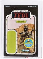 STAR WARS: REVENGE OF THE JEDI (1983) - TUSKEN RAIDER (SAND PEOPLE) PROOF CARD AFA 70+ EX+.