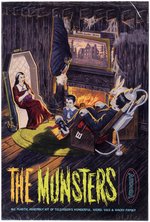 AURORA THE MUNSTERS LIVING ROOM FACTORY-SEALED BOXED MODEL KIT.