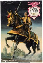 AURORA KNIGHTS FACTORY-SEALED BOXED MODEL KIT SET OF FIVE.