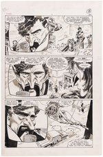 THE HUNTRESS #15 COMIC BOOK PAGE ORIGINAL ART BY JOE STATON.