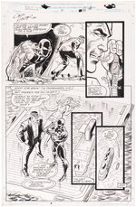 NICK FURY AGENT OF S.H.I.E.L.D. #32 COMIC BOOK PAGE ORIGINAL ART BY DAVE HOOVER.