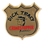 "DICK TRACY CRIME STOPPER" SCARCE BADGE.