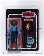 GENTLE GIANT STAR WARS: THE EMPIRE STRIKES BACK (2012) - 12-INCH VINTAGE JUMBO LANDO CALRISSIAN AFA UNCIRCULATED U90 NM+/MINT (STAR WARS CELEBRATION VI EXCLUSIVE) SIGNED BY BILLY DEE WILLIAMS.