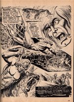 THRILLING ADVENTURE STORIES #1 (KROMAG) ORIGINAL ART PAGE TRIO BY JACK SPARLING.