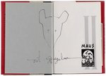 ART SPIEGELMAN "MAUS II - A SURVIVOR’S TALE" HARDCOVER WITH MAUS SKETCH.