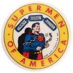 SUPERMAN "SUPERMEN OF AMERICA" COMPLETE 1955 CLUB KIT WITH BUTTON (FILE COPY).