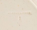 "SACRED TO THE MEMORY OF WASHINGTON" LIVERPOOL PLATE BY HERCULANEUM POTTERY COMPANY.