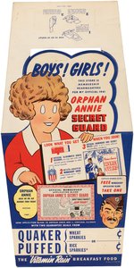 1941 ORPHAN ANNIE SECRET GUARD RARE STORE DISPLAY- ONLY KNOWN EXAMPLE.