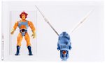 LJN THUNDERCATS (1987) - THUNDERWINGS LION-O DELUXE LOOSE ACTION FIGURE UKG 50%.