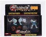 ACAMAS TOYS/KIDWORKS THUNDERCATS (1986) - SNOWMAN WITH SNOWMEOW MINIATURES PLAYSET UKG 80%Q.