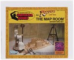 THE ADVENTURES OF INDIANA JONES IN RAIDERS OF THE LOST ARK (1982) - THE MAP ROOM ADVENTURE SET SERIES 2 PLAYSET UKG 85%.