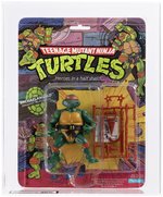 TEENAGE MUTANT NINJA TURTLES (1988) - MICHAELANGELO SERIES 1/10 BACK UKG 80% (SOFT HEAD/FAN CLUB FLYER).