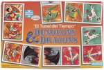 DUNGEONS & DRAGONS "THE TIME TUNNEL" 1985 SPANISH TILE MATCH GAME.