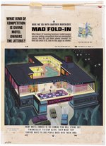 MAD MAGAZINE #202 "MAD FOLD-IN" PAINTING ORIGINAL ART BY AL JAFFEE.