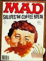 MAD MAGAZINE #222 "MAD FOLD-IN" PAINTING ORIGINAL ART BY AL JAFFEE.