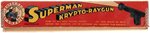 SUPERMAN KRYPTO-RAYGUN/PROJECTOR BOXED DAISY SET.