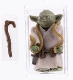 POCH STAR WARS: THE EMPIRE STRIKES BACK (1980) - LOOSE ACTION FIGURE/HK YODA (BROWN SNAKE, GRAY HEAD) UKG 80%.