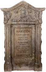 SALEM'S LOT (2024): HUBIE BARCLAY MARSTEN'S CUSTOM-MADE TOMBSTONE - PRODUCTION-USED PROP.