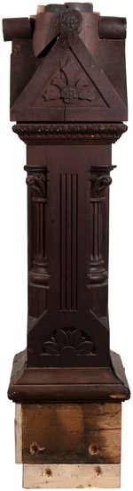 SALEM'S LOT (2024): MARSTEN HOUSE GRAND STAIRCASE MAIN NEWEL - SCREEN-USED PROP.