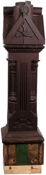 SALEM'S LOT (2024): MARSTEN HOUSE GRAND STAIRCASE MAIN NEWEL - SCREEN-USED PROP.