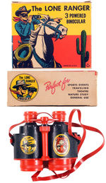 "THE LONE RANGER 3 POWERED BINOCULAR" IN ORIGINAL BOX.