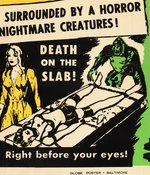 DR. SATAN'S SHRIEKS IN THE NIGHT 1950s SPOOK SHOW POSTER.