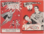 "SUPERMAN-TIM" MAGAZINE 1949 FULL YEAR LOT.