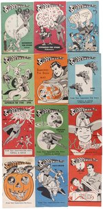 "SUPERMAN-TIM" MAGAZINE 1949 FULL YEAR LOT.