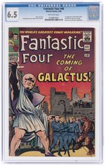 FANTASTIC FOUR #48 MARCH 1966 CGC 6.5 FINE+ (FIRST SILVER SURFER & GALACTUS).