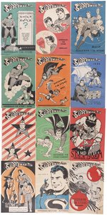 "SUPERMAN-TIM" MAGAZINE 1948 FULL YEAR LOT.