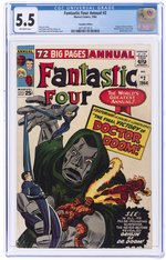 FANTASTIC FOUR ANNUAL #2 1964 CGC 5.5 FINE- (CANADIAN EDITION).