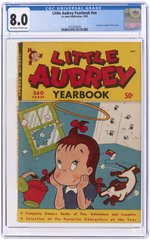 LITTLE AUDREY YEARBOOK #NN 1950 CGC 8.0 VF NONE HIGHER IN POP.