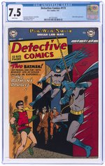 DETECTIVE COMICS #173 JULY 1951 CGC 7.5 VF-.