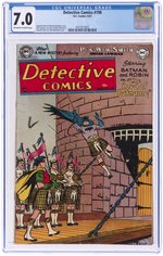 DETECTIVE COMICS #198 AUGUST 1953 CGC 7.0 FINE/VF.