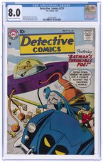 DETECTIVE COMICS #257 JULY 1958 CGC 8.0 VF.