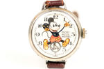 "MICKEY MOUSE INGERSOLL" 1930s SCARCE ENGLISH WRISTWATCH.