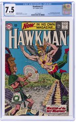 HAWKMAN #1 APRIL-MAY 1964 CGC 7.5 VF-.