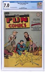 MORE FUN COMICS #105 SEPTEMBER-OCTOBER 1945 CGC 7.0 FINE/VF (SUPERBOY).