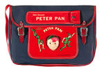 "WALT DISNEYS PETER PAN" UNUSED SCHOOL BAG.