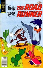 BEEP, BEEP THE ROAD RUNNER #71 ORIGINAL ART COVER BY WESTERN PUBLISHING ARTIST.