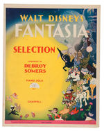 "WALT DISNEYS FANTASIA" PIANO SOLO MUSIC FOLIO.