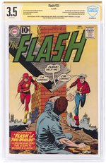 FLASH #123 SEPTEMBER 1961 CBCS VERIFIED SIGNATURE 3.5 VG- (FLASH OF TWO WORLDS).