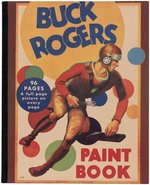 "BUCK ROGERS PAINT BOOK" HIGH GRADE 1935 COLORING BOOK.